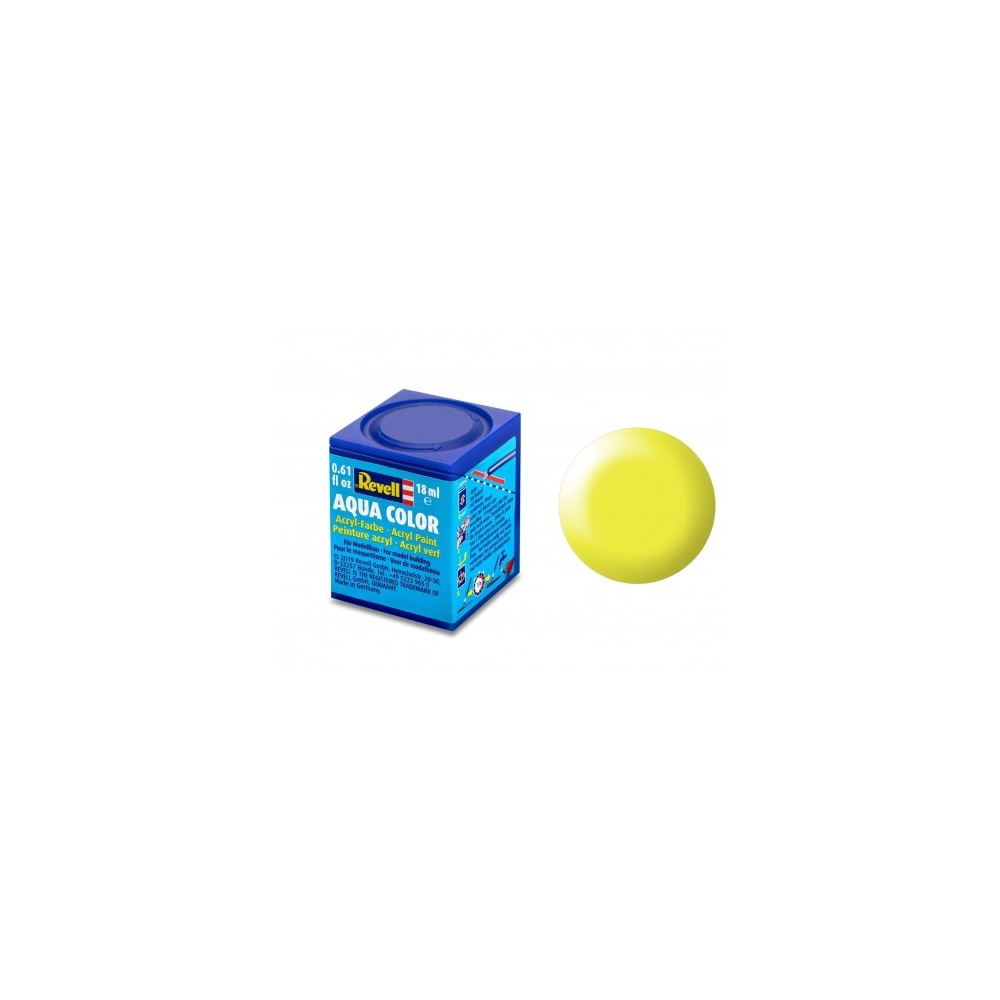 Revell - Aqua luminous yellow silk. 17ml