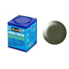 Revell - Aqua olive green silk. 17ml