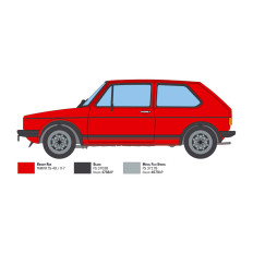 Italeri 1:24 VW Golf GTI Pirmā sērija 1976/78