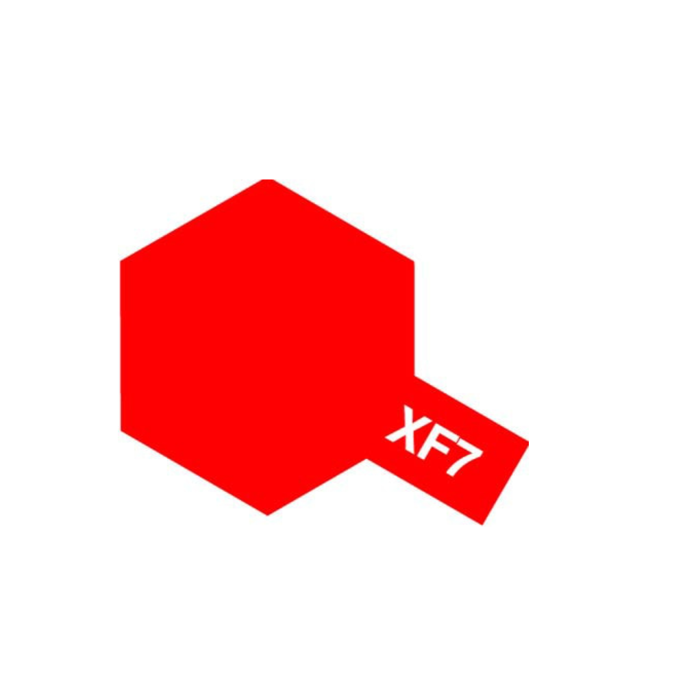 Tamiya - Acrylic XF-7 Flat red mini 10ml Tamiya - Acrylic XF-7 Flat red mini 10ml