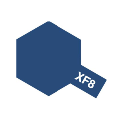 Tamiya - Acrylic XF-8 Flat blu mini 10ml