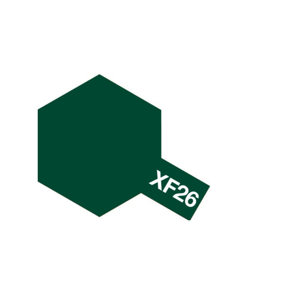 Tamiya - Acrylic XF-26 Deep Green mini 10ml Tamiya - Acrylic XF-26 Deep Green mini 10ml