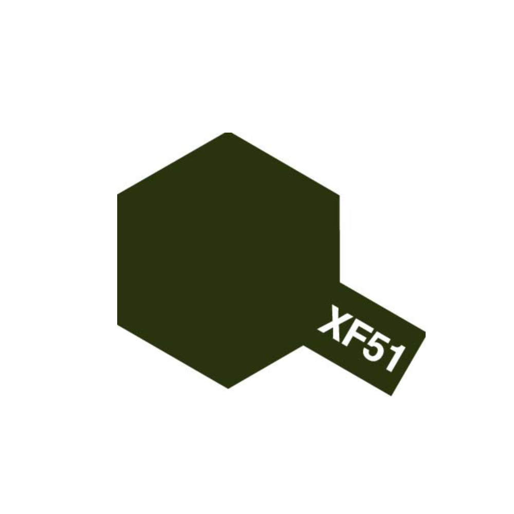 Tamiya - Acrylic XF-51 Khaki drab mini 10ml Tamiya - Acrylic XF-51 Khaki drab mini 10ml