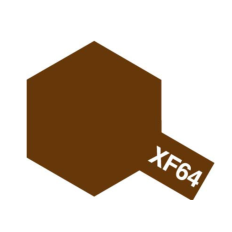 Tamiya - Acrylic XF-64 Red brown mini 10ml