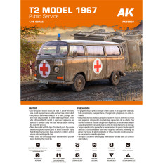 AK-Interactive AK35023 1:35 T2 model 1967 Public Service