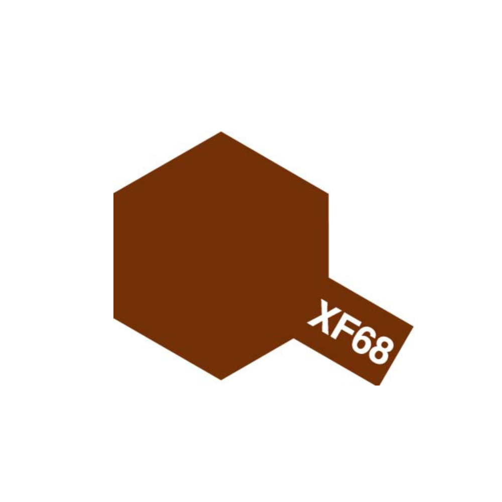 Tamiya - Acrylic XF-68 NATO brown mini 10ml Tamiya - Acrylic XF-68 NATO brown mini 10ml