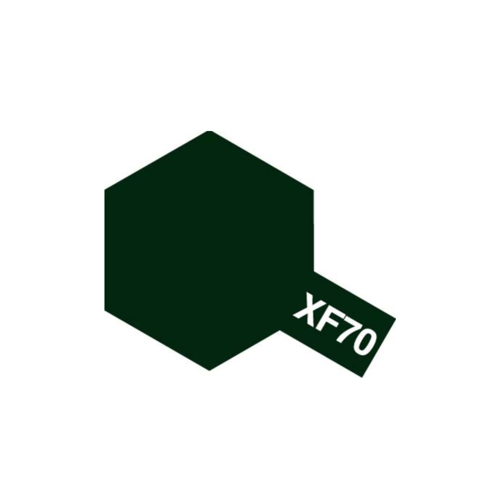 Tamiya - Acrylic XF-70 Dark green 2 mini 10ml Tamiya - Acrylic XF-70 Dark green 2 mini 10ml
