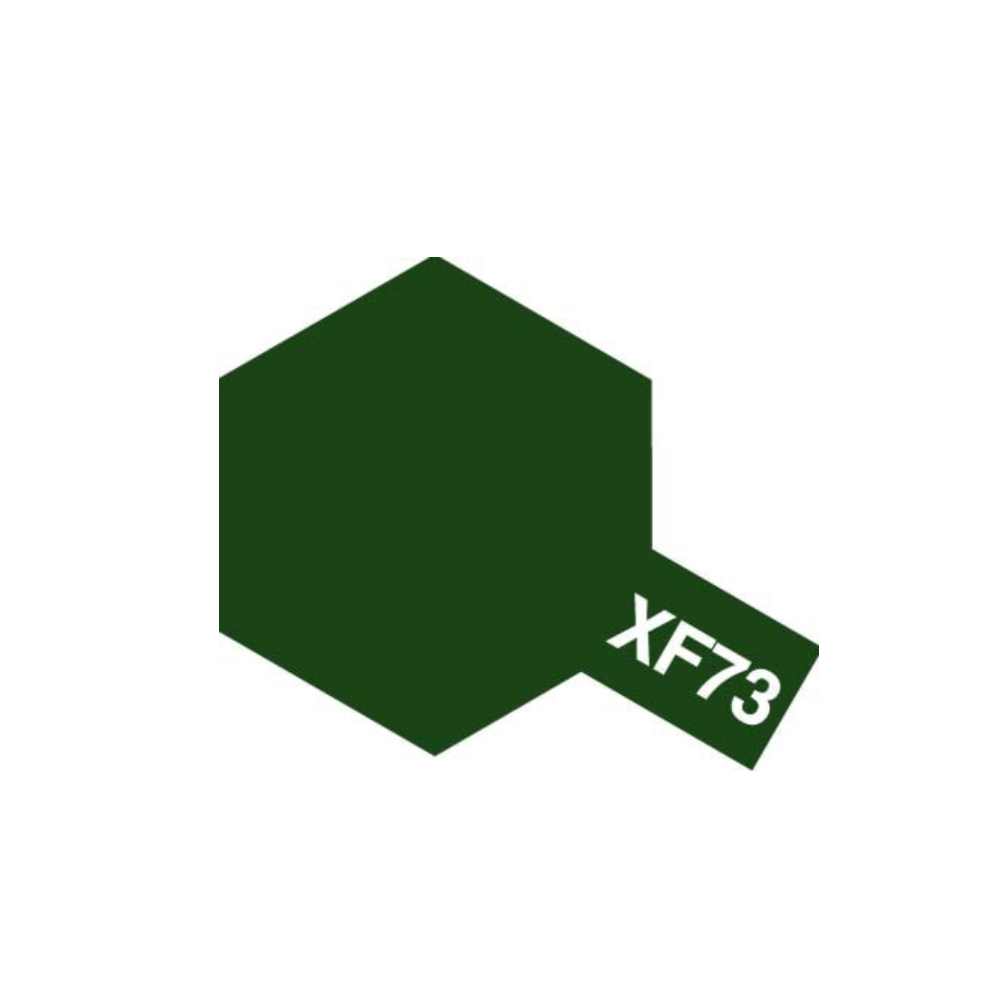 Tamiya - Acrylic XF-73 Dark green (JGSDF) mini 10ml Tamiya - Acrylic XF-73 Dark green (JGSDF) mini 10ml