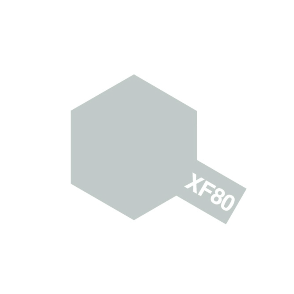 Tamiya - Acrylic XF-80 Royal light gray mini 10ml Tamiya - Acrylic XF-80 Royal light gray mini 10ml