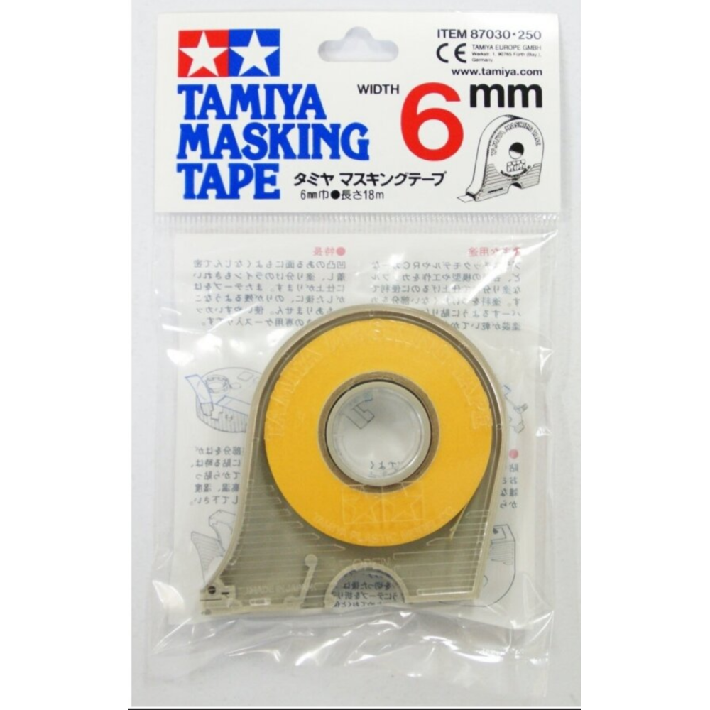 Tamiya — маскировочная лента 6 мм Tamiya — маскировочная лента 6 мм