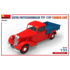 Miniart 1:35 Liefer Pritschenwagen Typ 170V Zemnieku Auto