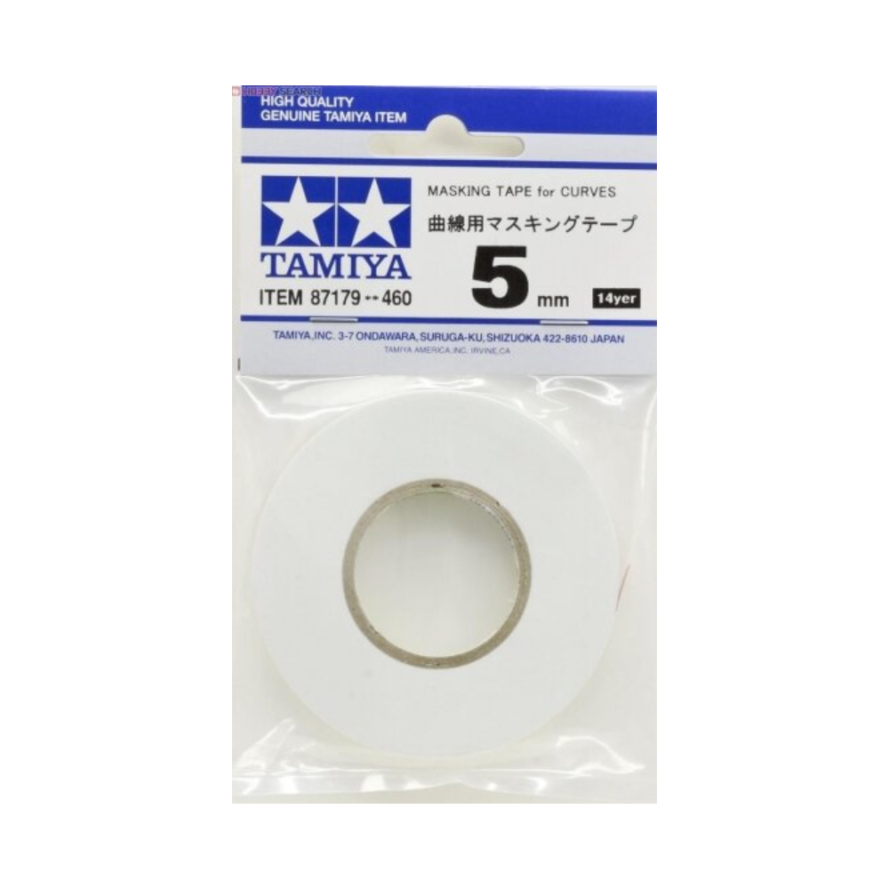 Tamiya - Masking Tape for Curves 5mm Tamiya - Masking Tape for Curves 5mm