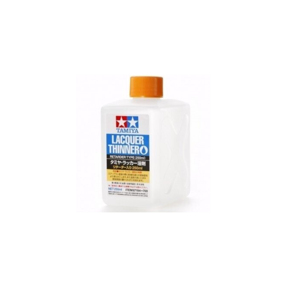 Tamiya - Lacquer Thinner Retarder Type 250ml Tamiya - Lacquer Thinner Retarder Type 250ml