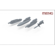 Meng Model LS019 1:48 Boeing EA-18G Growler Electronic Attack Aircraft Yellow Jackets