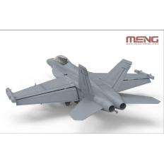 Meng Model LS019 1:48 Boeing EA-18G Growler Electronic Attack Aircraft Yellow Jackets