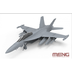 Meng Model LS019 1:48 Boeing EA-18G Growler Electronic Attack Aircraft Yellow Jackets
