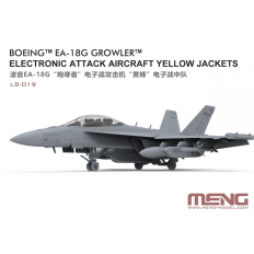Meng Model LS019 1:48 Boeing EA-18G Growler Electronic Attack Aircraft Yellow Jackets