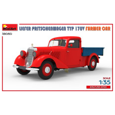 Miniart 1:35 Liefer Pritschenwagen Typ 170V Zemnieku Auto