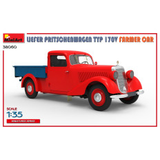 Miniart 1:35 Liefer Pritschenwagen Typ 170V Zemnieku Auto