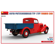 Miniart 1:35 Liefer Pritschenwagen Typ 170V Zemnieku Auto