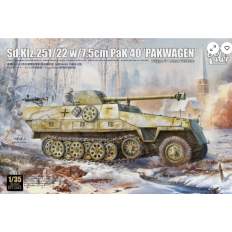 Border model BT043 1:35 Sd.Kfz.251/22 w 7.5cm PaK 40 ”Pakwagen”