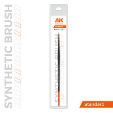 AK Synthetic brush Round 3/0