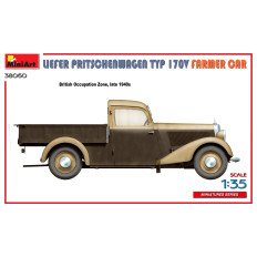Miniart 1:35 Liefer Pritschenwagen Typ 170V Zemnieku Auto