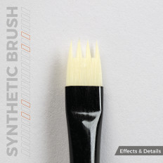 AK Synthetic brush Comb