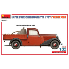 Miniart 1:35 Liefer Pritschenwagen Typ 170V Zemnieku Auto
