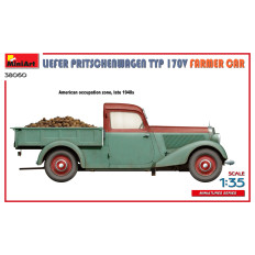 Miniart 1:35 Liefer Pritschenwagen Typ 170V Zemnieku Auto