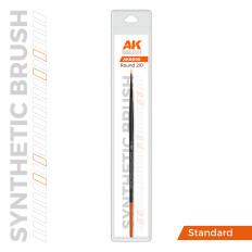 AK Synthetic brush Round 2/0