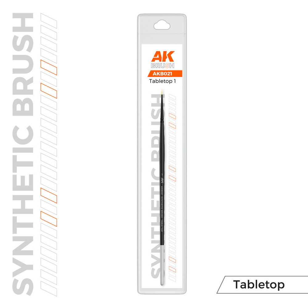 AK Synthetic Tabletop brush 1 AK Synthetic Tabletop brush 1