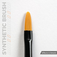 AK Synthetic brush Filbert 4