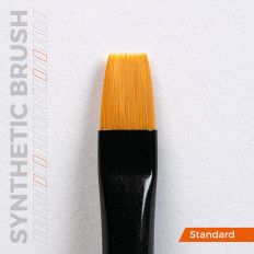 AK Synthetic brush Flat 4
