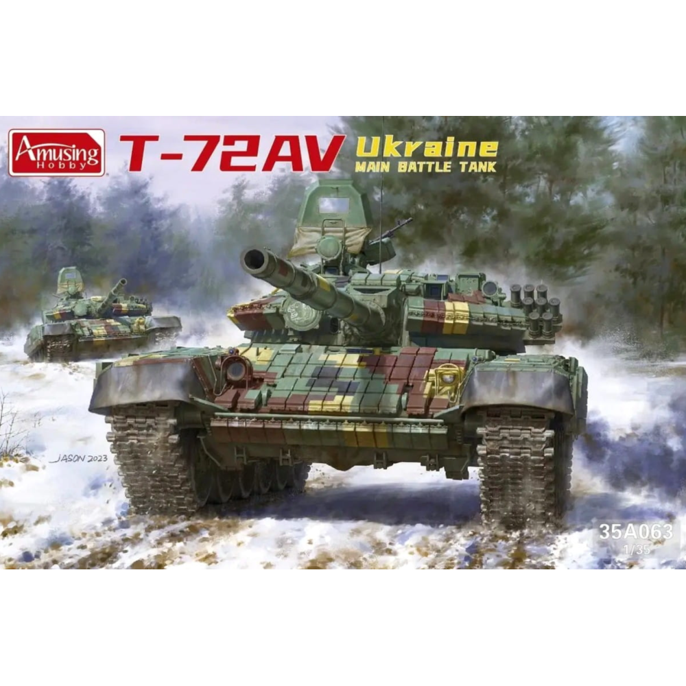 Amusing Hobby 1:35 T-72AV Ukraine main battle tank Amusing Hobby 1:35 T-72AV Ukraine main battle tank