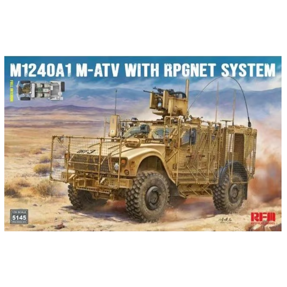Ryefield model 5145 1:35 M1240A1 MATV with RPGNet System Ryefield model 5145 1:35 M1240A1 MATV with RPGNet System