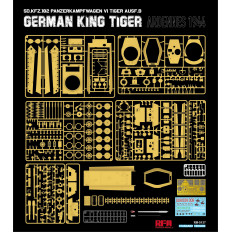 Ryefield model 5137 1:35 Sd.Kfz.182 Panzerkampfwagen VI Tiger Ausf.B “King Tiger” ARDENNES 1944 STANDARD VERSION