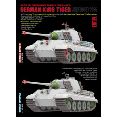 Ryefield model 5138 1:35 Sd.Kfz.182 Panzerkampfwagen VI Tiger Ausf.B “King Tiger” ARDENNES 1944 UPDATED VERSION