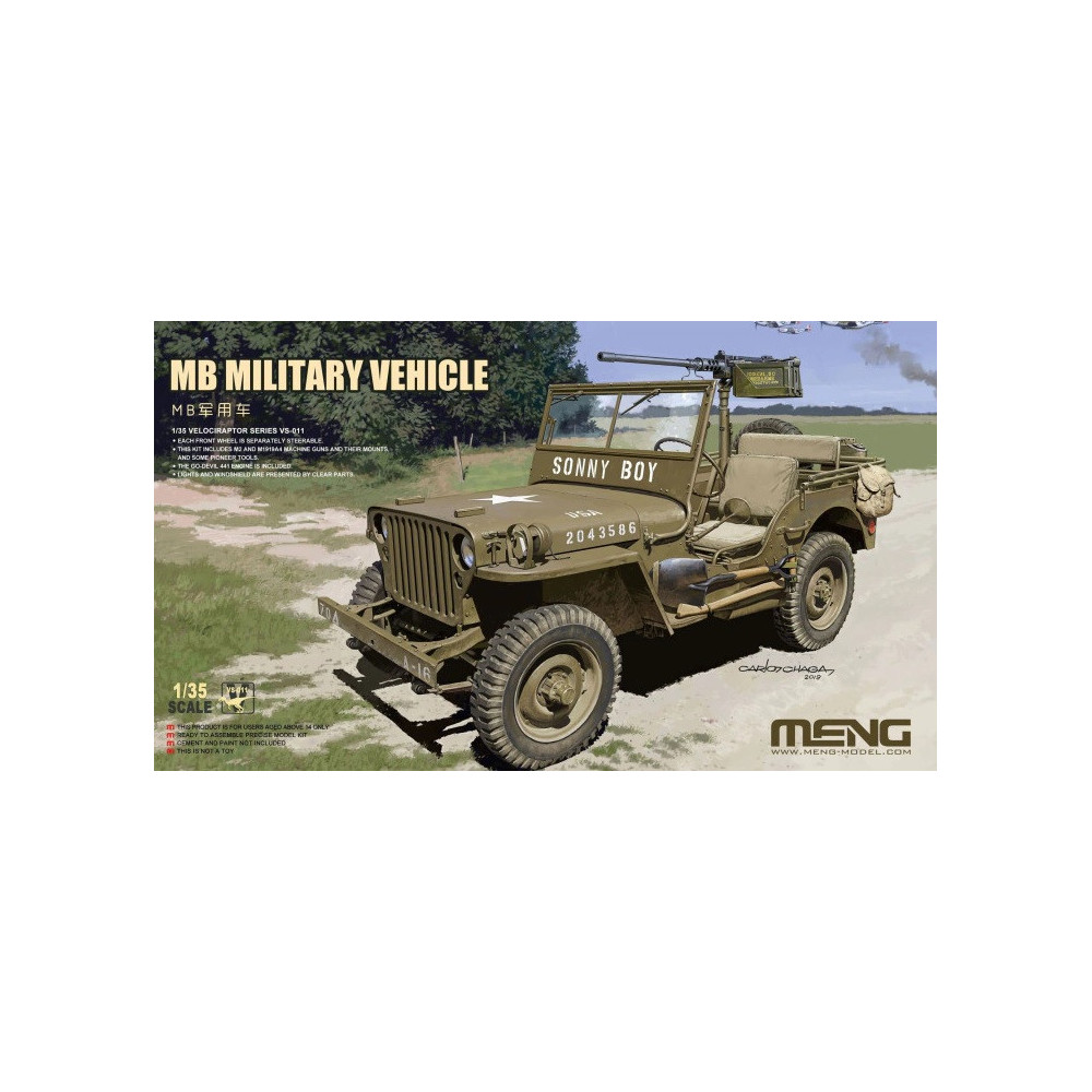 Meng Model 1:35 MB Military Vehicle