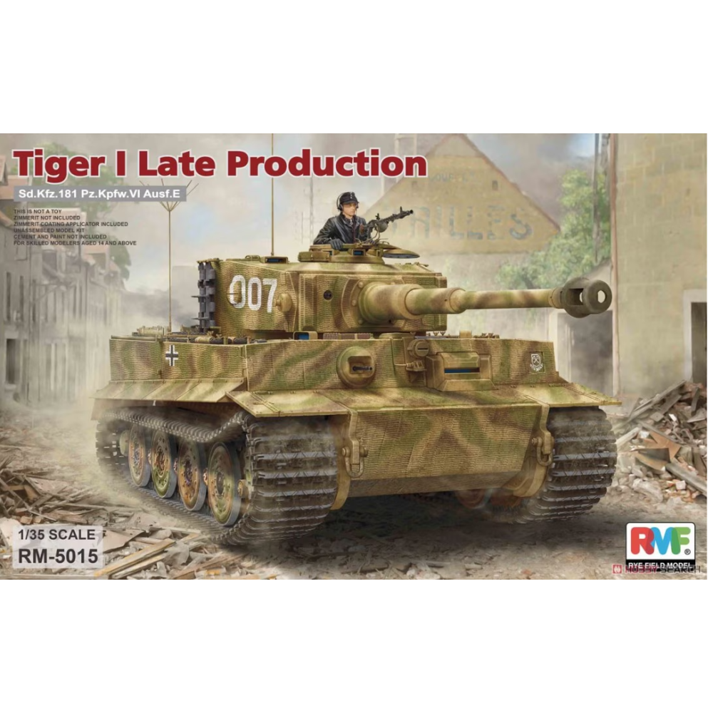 Ryefield model 1:35 German Tiger I Late Production Ryefield model 1:35 German Tiger I Late Production