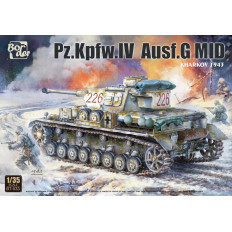 Buy Border Model BT033 1:35 Panzer IV Ausf.G (Kharkov 1943)  WWII Scale Model Kit